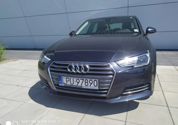 Audi A4 cena 69900 przebieg: 157100, rok produkcji 2017 z Puck małe 529